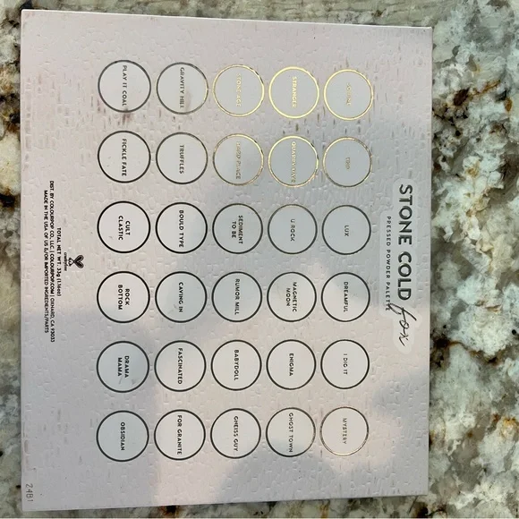 ColourPop Stone Cold Fox Palette in Soft Cream - Picture 3 of 3